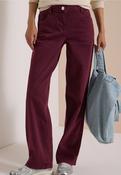 Cecil Wine Neele Wide Leg 30" Jeans 381472 - McMullans image
