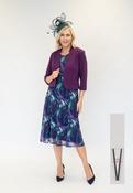 Via Veneto Purple Mamy Bolero Suit V94 - McMullans