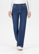 Stehmann Dark Denim Melli Flared Jeans 17217 - McMullans