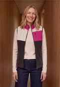 Cecil Colour block Fleece Vest 326031 - McMullans