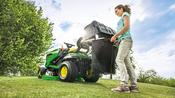 John Deere X127 ride-on mower - MD Burke Ltd image