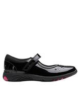 CLARKS RELDA WISH BLACK PATENT G FIT image