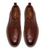 CLARKS ALDWIN LIMIT DARK TAN B image