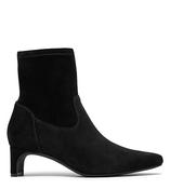 CLARKS EDINA STRETCH BLACK SUEDE