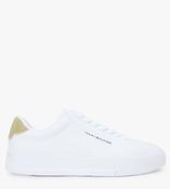 TOMMY HILFIGER COURT LEATHER DETAIL ESS