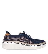 SKECHERS BELLEVIEW NAVY SLIP ON image
