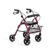 Aluminium 4-Wheeled Rollator With Seat &amp;amp; Basket