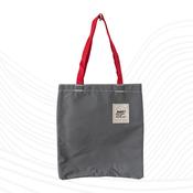 Grey Abstract Mountains Tote Bag II