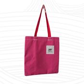 Pink and White Heart Theme Tote Bag image