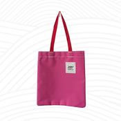 Bright Pink and Blue Colourblock Tote Bag