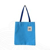 Blue and Teal Blue Colourblock Tote image