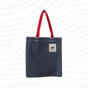 Navy Blue and White Woodland Animals Tote