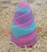 Pink, Purple &amp; Blue Swirls Unicorn Horn Bath Bomb