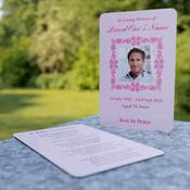 Wallet Memorial Card MPW-23
