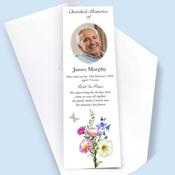 Memorial Bookmark B126