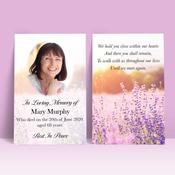 Memorial Wallet Card W104