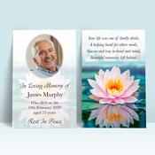 Memorial Wallet Card W130