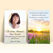 Memorial Wallet Card WS129