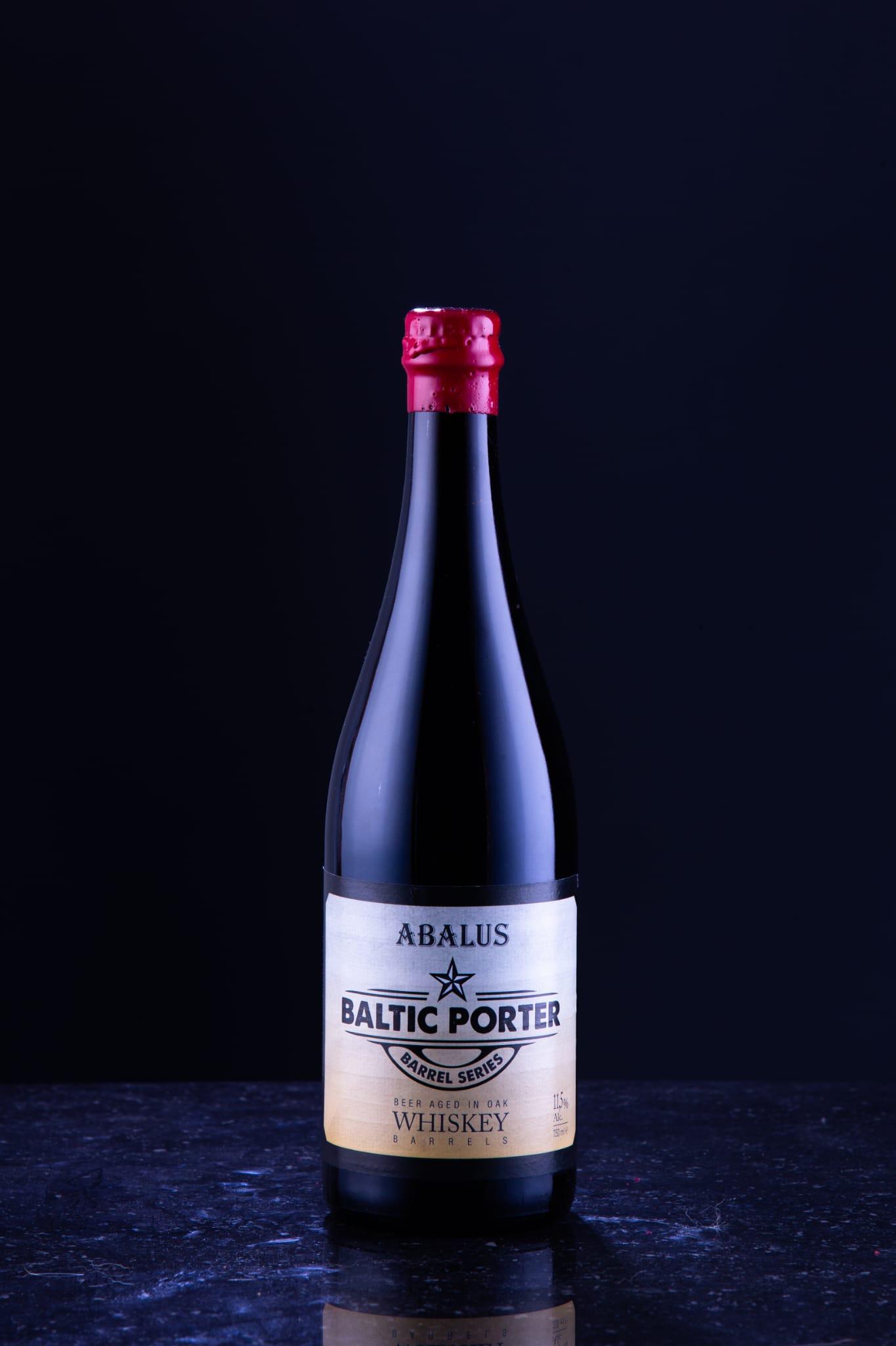 Abalus Baltic Porter aged in Whiskey Barrels, presented in 750ml ...