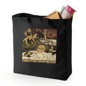 Mescan Tote Bag - large sturdy heavy-duty 100% organic cotton