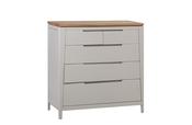 Ashby Grey 5 Drawers Chest image