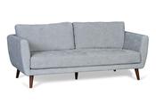 Pola Grey Fabric 3 Seater Sofa image