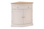 Brighton Light Grey Oak 1 Drawer 2 Doors Corner Cabinet image
