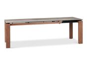 Venosa Grey Extendable Ceramic Dining Table 1.8-2.3m image