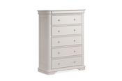 Newport Light Grey 5 Drawers Chest image