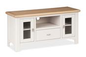 Sherbury Grey Oak 1 Drawer 2 Doors TV Stand image