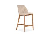 Huller Cappuccino Faux Leather Bar Stool image