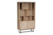 Luna Whitewash Bookcase image