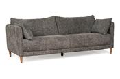 Isabella Charcoal Fabric 3 Seater Sofa image