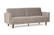 Anna Grey Fabric 3 Seater Sofa Bed image