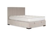 Hemsby Light Grey Velvet Super King 6' Split-Base Storage Bed image