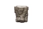 Pisa Vase Smoked Grey 17cm image