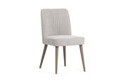Venice Light Grey Dining Chair Grey Leg image