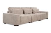 Brooklyn Cream Linen Sofa - 3 Seater image