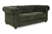 Richmond Green Fabric Sofa - 2 Seater image