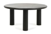 Sorrento Black Round Coffee Table