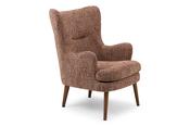 Greta Speckled Ruby Fabric Armchair image