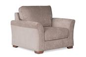 Memphis Cream Fabric Armchair-Outlet