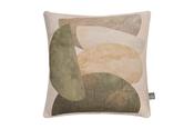 Geo Stack Green Cushion 45x45cm image