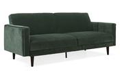 Anna Green Fabric 3 Seater Sofa Bed image