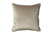 Bellini Cushion Velour Taupe 45x45cm