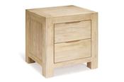 Berlin 2 Drawers Bedside Table image