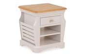 Brighton Light Grey Oak 1 Drawer Magazine Rack image