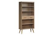 Bronx Grey Oak Bookcase-Outlet image