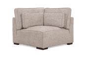 Brooklyn Cream Linen Corner Piece