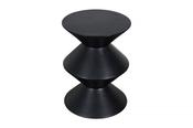 Burrow Zig Zag Side Table Black Finish